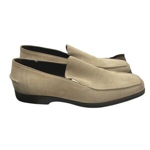 Hugo Boss Suede Leather Loafers Mens Dress Shoes US 7M Slip On‎